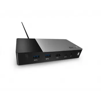 Docking station MSI USB-C Gen 2 USB 3.2 Gen 2 (3.1 Gen 2) Type-C preto