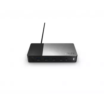 Docking station MSI USB-C Gen 2 USB 3.2 Gen 2 (3.1 Gen 2) Type-C preto