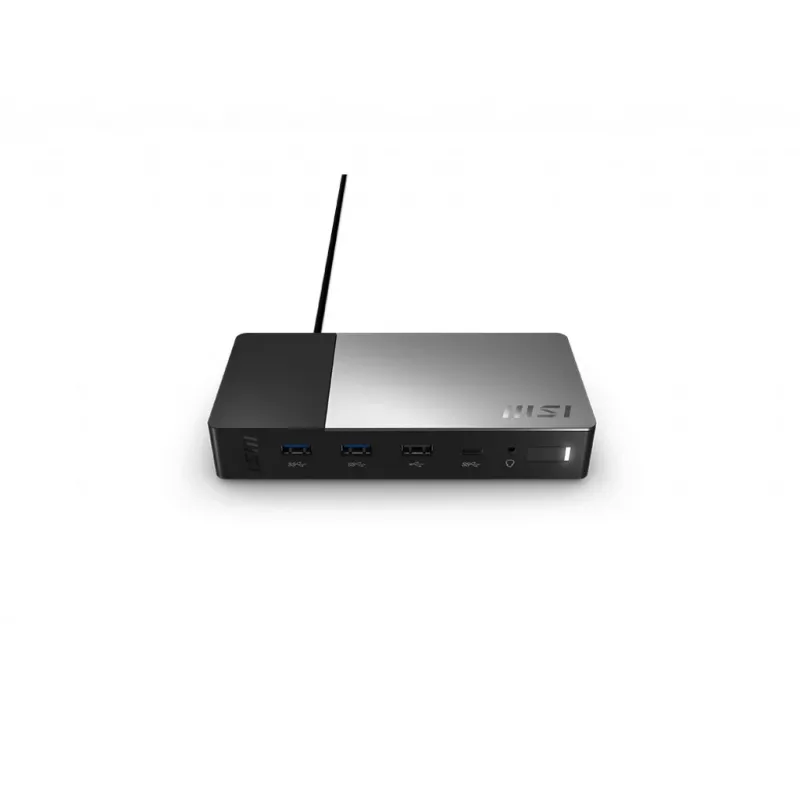 Docking station MSI USB-C Gen 2 USB 3.2 Gen 2 (3.1 Gen 2) Type-C preto