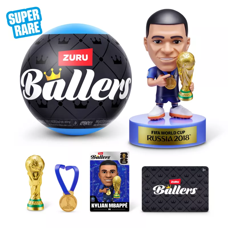 ZURU FIFA WORLD CUP 2026™ Ballers Series 1, 3 ano(s), FIFA, preto