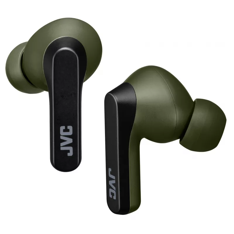 JVC Powerful Sound TWS verde, True Wireless Stereo (TWS), 20 - 20000 Hz, chamadas/música, 8,2 g, headset, verde