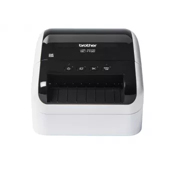 Impressora de etiquetas Brother QL-1100C transferência térmica 300 x 300 DPI 110 mm/seg. com fios