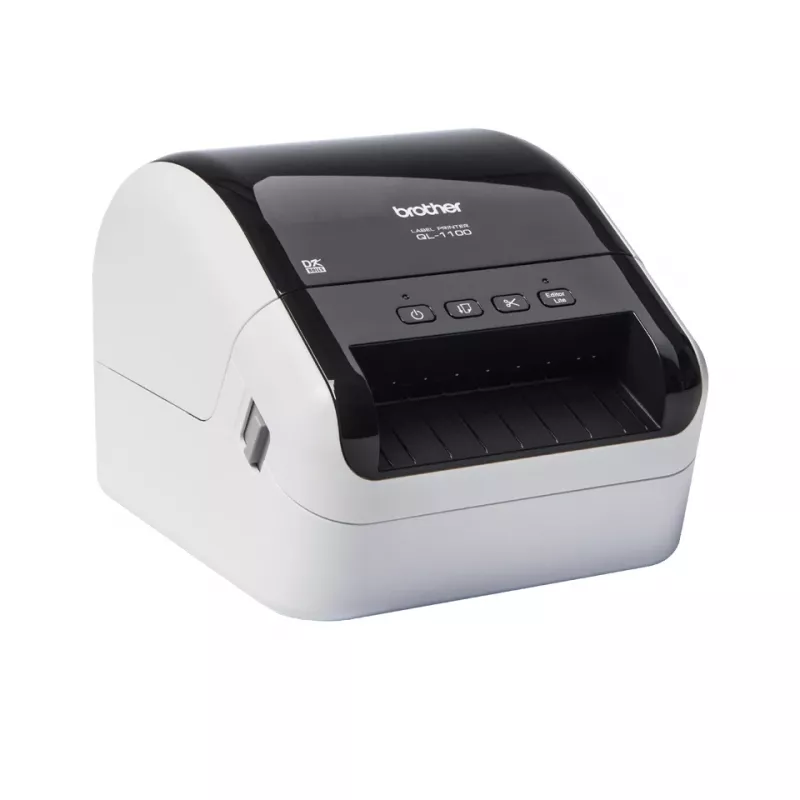 Impressora de etiquetas Brother QL-1100C transferência térmica 300 x 300 DPI 110 mm/seg. com fios