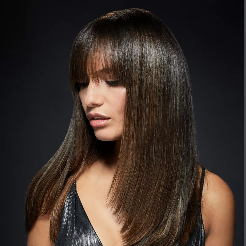 Escova de ar quente Revamp Progloss Deepform alisadora e modeladora Warm preto 550 W 3 m