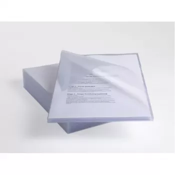 Dossiê antiderrapante Rexel A4 transparente (25), polipropileno (PP), transparente, 20 folhas, 25 unid.