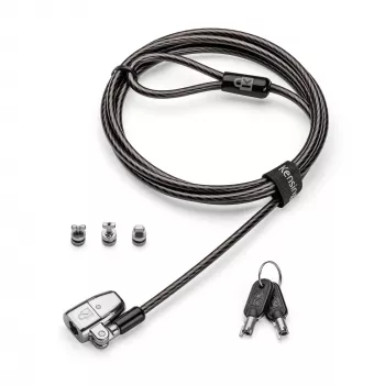 Cadeado para portátil Kensington ClickSafe 2.0 3-in-1 Keyed (Master Keyed FT)