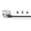 Cadeado para portátil Kensington ClickSafe 2.0 3-in-1 Keyed (Master Keyed FT)