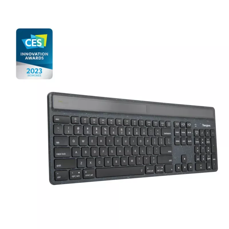 Teclado Targus EcoSmart AKB868UK universal Bluetooth QWERTY UK English preto