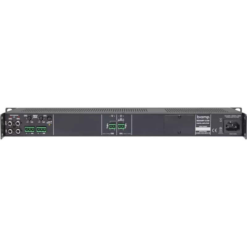 Biamp Commercial Audio REVAMP2150 Desempenho/Palco preto