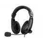 Sandberg Saver Auscultador USB grande, com fio, chamadas/música, 20 - 20000 Hz, 258 g, auscultador, preto