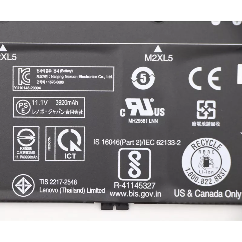 Lenovo 5B10X02603 Peça de substituição para portátil bateria