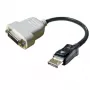 Cabo DisplayPort para DVI-D DELL 023NVR 0,23 m Preto Branco