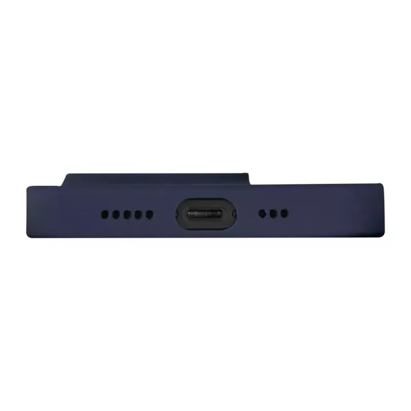 Capa de silicone dbramante1928 Monaco com MagSafe para iPhone 15 Pacific Blue