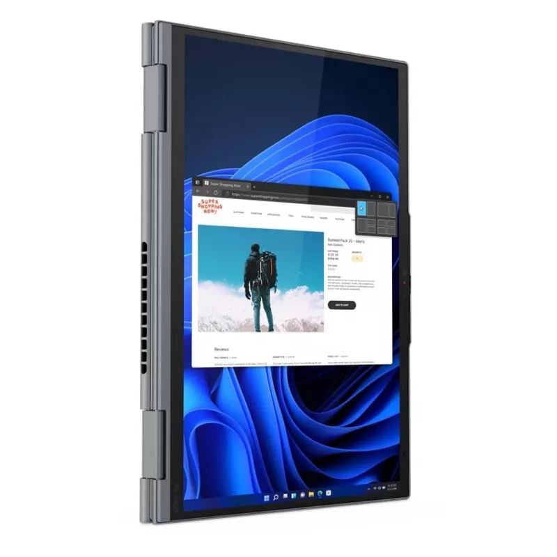 TIER1ASSET Lenovo ThinkPad X1 Yoga Gen 7 Híbrido 2-em-1, Intel Core i7-1270P, 14 polegadas tátil, 32 GB LPDDR5, 512 GB SSD, Windows 11 Pro