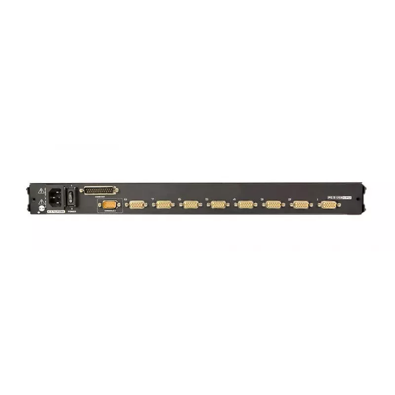 ATEN CL5708N Consola de rack 48,3 cm (19 polegadas) 1280 x 1024 píxeis Metal, Plástico Preto 1HE
