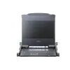 ATEN CL6708MW consola de rack 43,9 cm (17,3 polegadas) 1920 x 1080 píxeis metal, plástico preto 1U