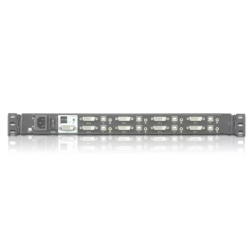 ATEN CL6708MW consola de rack 43,9 cm (17,3 polegadas) preto 1U
