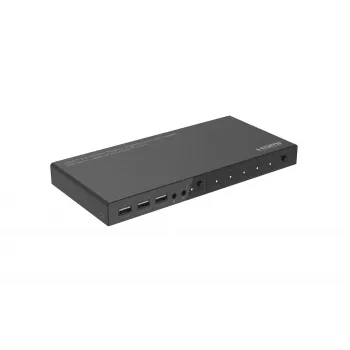 Comutador KVM Microconnect MC-HDMIKVM0401-4K 4K Ultra HD HDMI USB