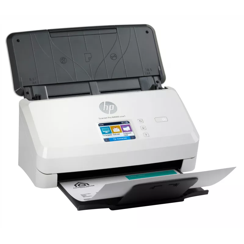 Scanner de alimentação por folhas HP ScanJet Pro N4000 snw1 600 x 600 DPI