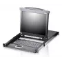 KVM-Switch ATEN CL5708M Montagem em rack Preto 1HE 17 polegadas LCD