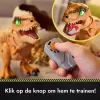 Jurassic World Primal Hatch dinossauro de brincar interativo e ovo, eclodir e treinar o teu próprio bebé dinossauro com mais de 100 sons e reações, brinquedo para rapazes e raparigas a partir dos 5 anos