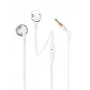JBL Tune 205, com fios, 20 - 20000 Hz, chamadas/música, 14,3 g, headset, cromado, branco