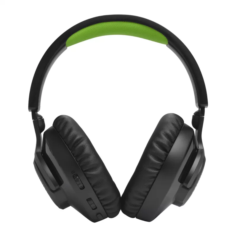 Headset JBL Quantum 360X sem fios arco gaming USB Type-C Bluetooth preto, verde