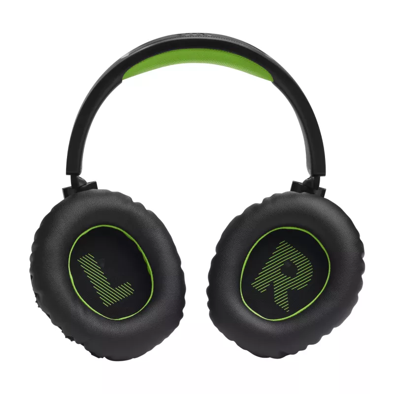 Headset JBL Quantum 360X sem fios arco gaming USB Type-C Bluetooth preto, verde