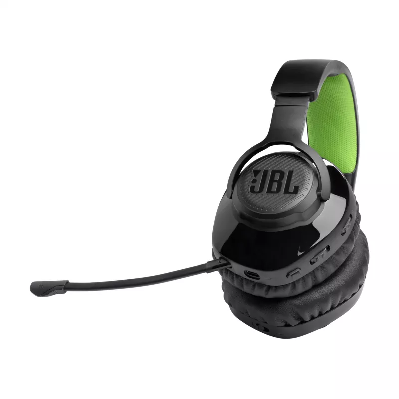 Headset JBL Quantum 360X sem fios arco gaming USB Type-C Bluetooth preto, verde