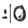 Headset JBL Quantum 360X sem fios arco gaming USB Type-C Bluetooth preto, verde