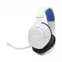 Headset JBL Quantum 360P sem fios arco gaming USB Type-C Bluetooth azul, branco