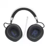 Headset JBL Quantum 910P com fios e sem fios arco gaming USB Type-C Bluetooth azul, branco