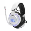 Headset JBL Quantum 910P com fios e sem fios arco gaming USB Type-C Bluetooth azul, branco