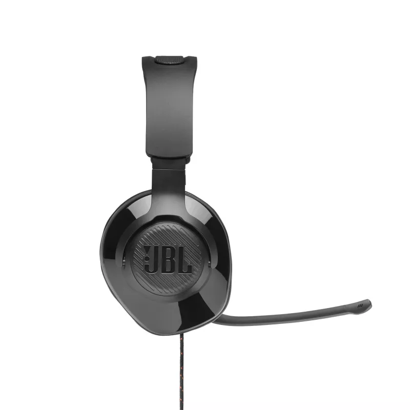 JBL Quantum 200 PRETO, com fios, 20 - 20000 Hz, gaming, 248 g, auscultadores, preto