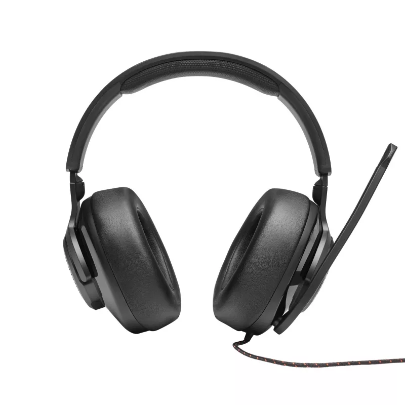 JBL Quantum 200 PRETO, com fios, 20 - 20000 Hz, gaming, 248 g, auscultadores, preto