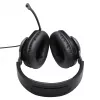 JBL Quantum 100 preto, com fios, gaming, 20 - 20000 Hz, 216 g, auscultadores, preto