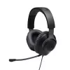 JBL Quantum 100 preto, com fios, gaming, 20 - 20000 Hz, 216 g, auscultadores, preto