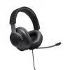 JBL Quantum 100 preto, com fios, gaming, 20 - 20000 Hz, 216 g, auscultadores, preto