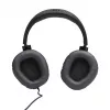 JBL Quantum 100 preto, com fios, gaming, 20 - 20000 Hz, 216 g, auscultadores, preto