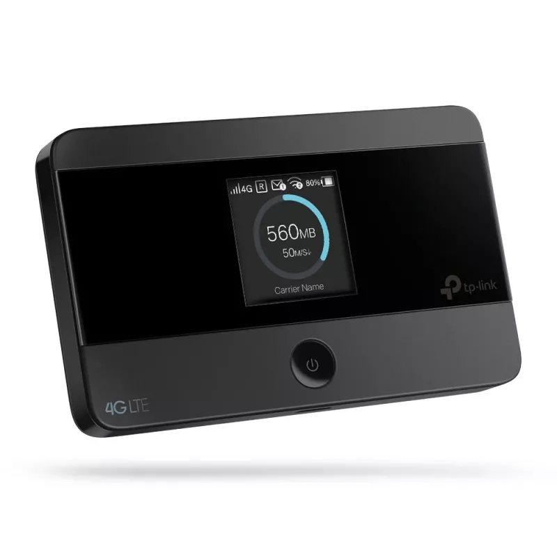 TP-Link 4G LTE Mobile Wi-Fi, dispositivo de rede móvel, preto, portátil, 802.11b, 802.11g, Wi-Fi 4 (802.11n), 150 Mbit/s, 2,4 GHz