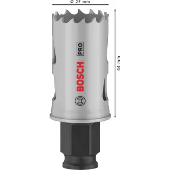 Serra copo Bosch PRO Multi Material PC Plus 44/27 mm — unidade, para berbequim, Ø27 mm