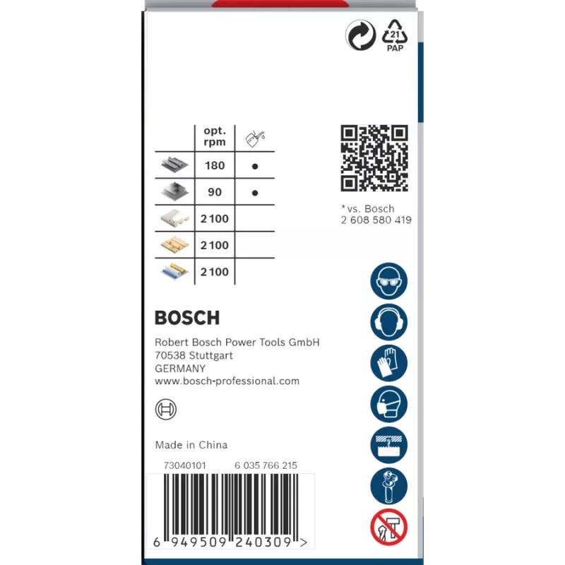 Serra copo Bosch PRO Multi Material PC Plus 44/48 mm — unidade para berbequins
