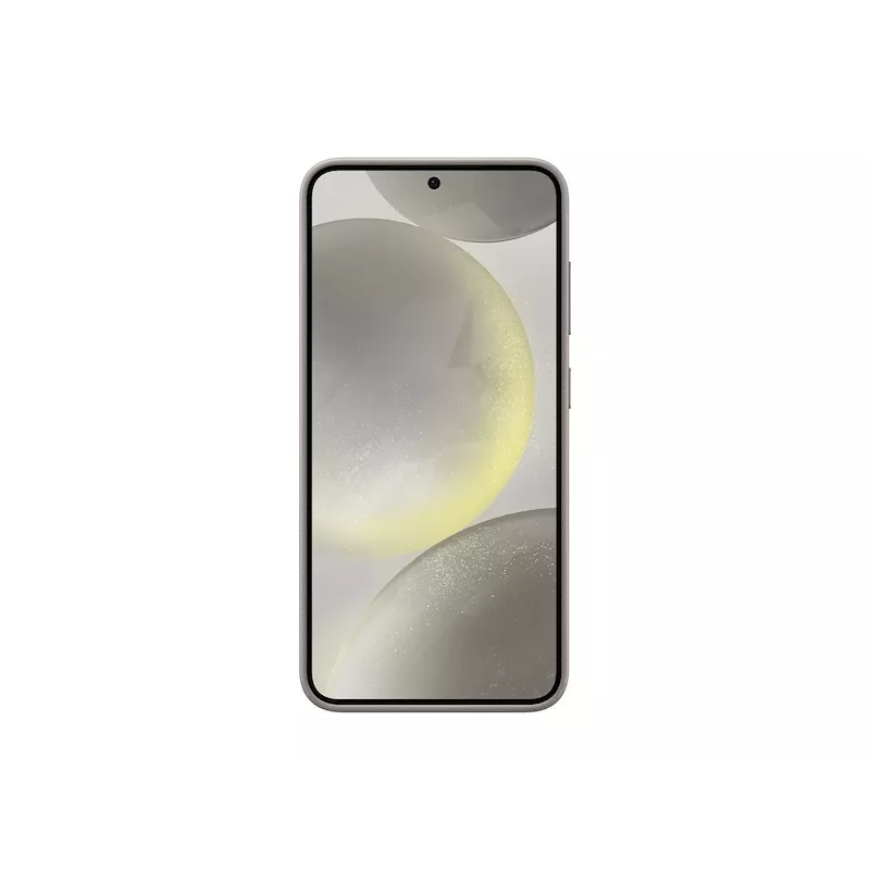 Samsung Galaxy S24 Capa de Pele Vegana Taupe Monocromático