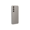 Samsung Galaxy S24 Capa de Pele Vegana Taupe Monocromático