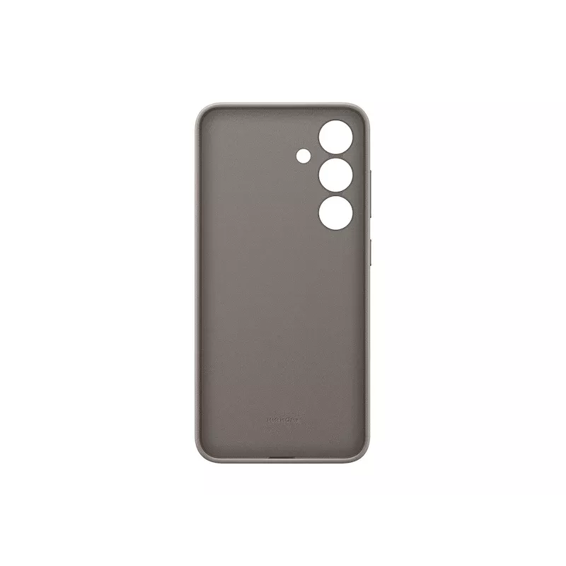 Samsung Galaxy S24 Capa de Pele Vegana Taupe Monocromático
