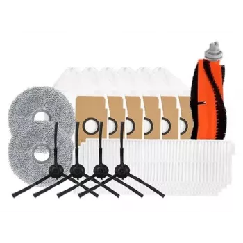 Conjunto de acessórios IMOU RVPZ3-18 para robô aspirador — multicolor, 18 peças, inclui 6 sacos de pó, 2 escovas principais, 2 panos laváveis