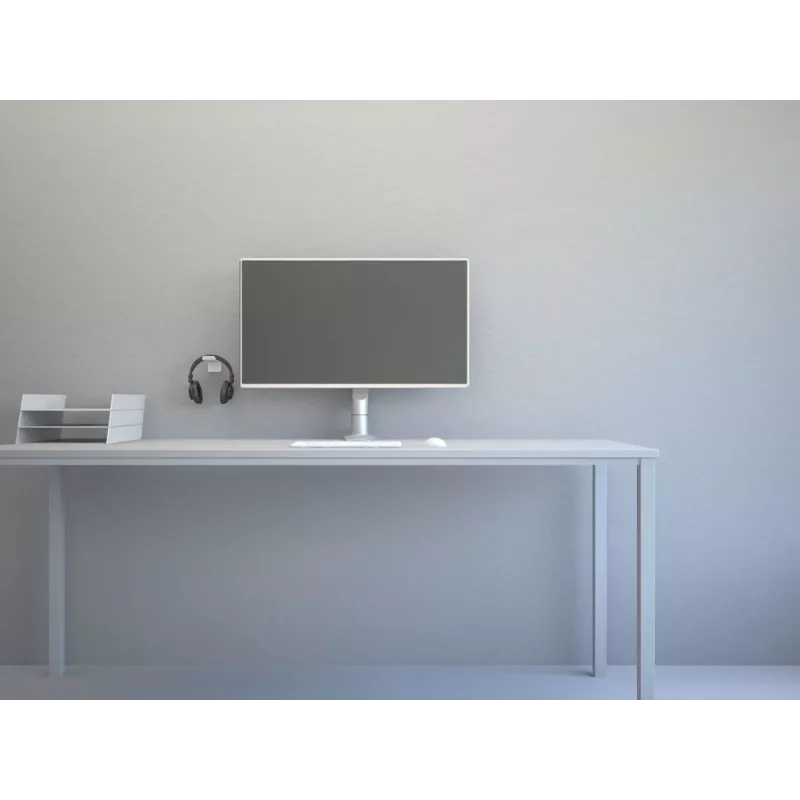 Suporte de secretária para headset Multibrackets M Branco