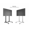 Suporte de ecrã público Multibrackets M Public Display Stand 210 Dual Pillar Wheelbase Preto