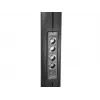 Suporte de ecrã público Multibrackets M Public Display Stand 210 Dual Pillar Wheelbase Preto