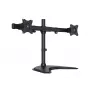 Suporte de secretária Multibrackets M Deskstand Basic Dual, Autónomo, 16 kg, 38,1 cm (15 polegadas), 68,6 cm (27 polegadas), 100 x 100 mm, Preto